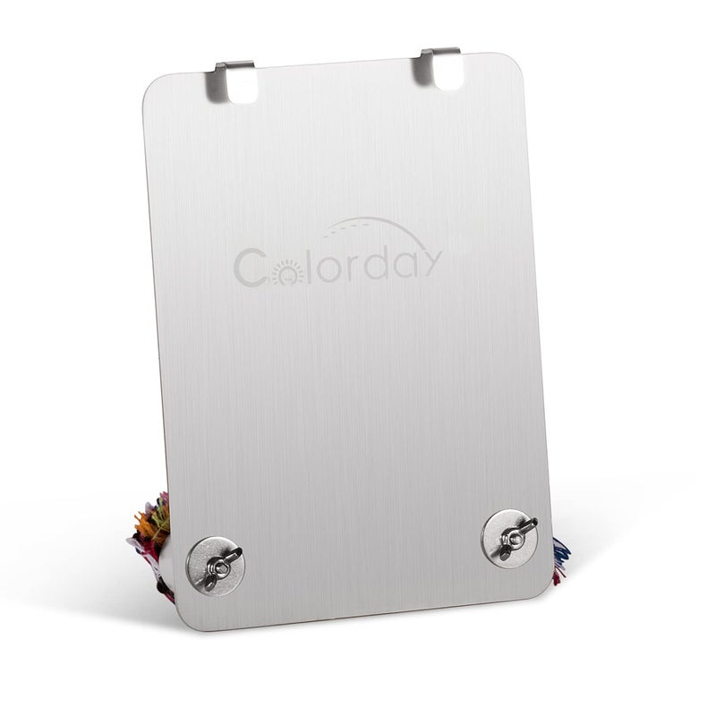 Colorday 9" Bird Mirror with Rope Perch, Bird Swing, Parrot Cage Toys for Parakeet African Grey Conure Cockatiel Lovebird Finch Canarie, Large - Image 3
